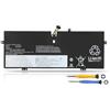K KYUER 75Wh L21C4PH0 L21D4PH0 Batteria per Lenovo Yoga 9-14IAP7 9-14IRP8 9-141AP7 9-141RP8 Series Type 82LU 83B1 82LU006GGE 82LU001EGE 82LU009PGE 83B1001FGE L21B4PH0 L21L4PH0 L21M4PH0 5B11D97141