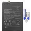 ELLENNE - BATTERIA COMPATIBILE CON XIAOMI BN53 PER REDMI NOTE 10 PRO 4G/NOTE 9 PRO MAX/NOTE 9 PRO - 5020MAH CON KIT CACCIAVITI INCLUSO