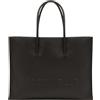 Coccinelle Borsa a Mano in Pelle con Grana Linea Coccinelle Myrtha Maxi Logo