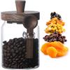 Bvizyelck Barattoli Vetro Con Coperchio Ermetico E Cucchiaio, 400/600/900ml Barattoli Di Vetro Ermetici, Barattolo Di Vetro Per Conservazione Alimenti, Barattoli Vetro Ermetici Per La Secchi, Spezie, Tè, Caffè