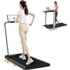 Vidacharmy 3 in 1 Tapis Roulant con 8% Inclinazione, Tapis Roulant Elettrico Salvaspazio 8 km/h, 2.5HP, Walking Pad Treadmill Walking Pad Treadmill con APP, Telecomando e Display LED, per Casa Ufficio 120kg