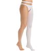 Relaxsan Antitrombo M2380LA (Bianco, L) mono collant GAMBA SINISTRA punta ispezionabile per degenza antiembolismo K1 compressione graduata 18-23 mmHg
