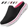 Acfoda Zoccoli Uomo Sabot Ciabatte Ortopediche Donna Estive Traspiranti Pantofole da Casa Leggero Comode Sandali Spiaggia Antiscivolo Scarpe Giardino con Plantare Estraibile 01 Nero 36