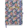 Miquelrius - Agenda 2026 vista settimanale, Simile A5+ (155 x 213 mm), Pianificazione settimanale, Copertina rigida cartone, Spirale, Chiusura elastica, Carta 80 g/m², ES-EN-PT, Blooming