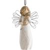Willow Tree 26137 Figurina Con Affetto, Resina, Design di Susan Lordi, 11 cm
