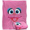 LOGOVISION Sesame Street Abby Face, coperta super morbida al tatto, con licenza ufficiale, 152 x 127 cm