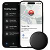 Lonvgrt Dimova Localizzatore, GP90-Localizzatore GPS Preciso Senza Abbonamento (Android/Apple), Smart Mini GP90 GPS Tracker per Chiavi, Valigie, Vehicle, Compatibile Con L'app Dov'è Di Apple(For Apple)