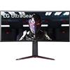 LG 34GN850-B.AED 86,7 cm (34 pollici) Curved Ultragear IPS Gaming Monitor (144 Hz, 1 ms GtG, G-Sync, Free-Sync, HDR, HDMI, Display Port, USB, uscita cuffie), nero