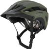Favoto Casco MTB Uomo Donna - Caschi da Bici Leggero con Visiera Rimovibile Omologato CE Tripla Protezione Taglia Regolabile L 59-61cm Traspirante per Bicicletta da Strada Montagna Verde