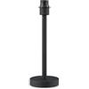 home sweet home collection Home Sweet Home Base per lampada da tavolo E27 | Lampada da comodino moderna in nero | Combinabile con paralume | con interruttore nero da 1,8 metri | Adatto a camera da letto, comodino, studio.
