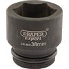 Draper, 5018, Expert 05018 Square Drive Hi-Torq 6 Point Socket Impact, 38 millimetri 3/4 di pollice