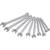 Hazet 600Spc/10 Serie di Chiavi Combinate a Forchetta/Ad Anello, Argento, Numero Utensili 10