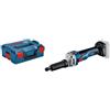 Bosch Professional 06012B4000 Smerigliatrice Dritta GGS 18V-10 SLC Solo in L-Boxx