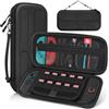 Ertisa Custodia per NS Switch 2, Rigida Case Protettive per N-S Switch 2 Console, Switch 2 Custodia da viaggio Borsa di stoccaggio con maniglia, Accessori per N-S Switch 2 Custodia portatile