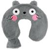 Oneshlee Borsa Acqua Calda Collo Cervicale, 1L Borsa Acqua Calda Animali Gatto, Borsa Dell'Acqua Calda Piccola, Collo Termico Rilassamento Muscolare, Regalo Di Natale Inverno Per Donna Uomo Bambini