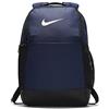 Nike Nk Brsla M Bkpk - 9.0 (24L) Zaino Sportivo, Unisex - Adulto, Midnight Navy/Black/White, MISC