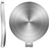 Generic Piastra diffusore di calore in acciaio inossidabile per piano cottura a induzione Piano cottura elettrico in ceramica a gas Anello di cottura con controllo della temperatura 13 cm 20 cm 24 cm 28 cm