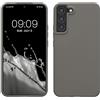 kwmobile Cover per Samsung Galaxy S22 Plus Custodia - Back Case per Smartphone in Silicone TPU - Protezione Gommata - stone dust
