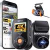 VANTRUE S1 PRO MAX 4K+ 4K Doppia Dash Cam STARVIS 2, Anteriore e Posteriore, 5G WiFi PlatePix AI GPS 360° HDR Buffer Monitoraggio Parcheggio Telecamera Auto, LTE Opzionale, Comando Vocale, 1 TB Max