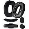 defean A40 TR Mod Kit - defean Cuscinetti di ricambio per cuffie e archetto compatibili con cuffie Astro Gaming A40 TR, cuscinetti auricolari, schiuma ad alta densità con cancellazione del rumore, spessore