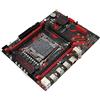 Dpofirs Scheda Madre X99 LGA 2011 V3 Scheda Madre per PC con Memoria DDR4 a 4 Canali con Scheda LAN Gigabit RTL8111G Scheda Madre da Gioco per Mining