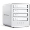 ORICO RAID Alloggiamento per Dischi Rigidi 4 Bay 2.5 SATA SSD/HDD Docking Station RAID Alloggiamento con Ventola Supporta Fino a 4 x 8 TB Velocità di Trasferimento 10 Gbit/s Design Compatto