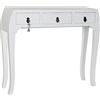 DRW Console Abete 96x26x80 Orientale Bianco, Multicolore, estandar