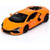 TOKAXI Lamborghini Revuelto in scala 1/36, modellini di auto pressofuse, veicoli a trazione posteriore, auto giocattolo Lamborghini, regali per ragazzi e ragazze, arancione