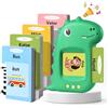 VISATOR Talking Flash Cards Schede Flash Cards Parlanti Flash Cards Flash Cards Bambini Giocattoli Educativi per Bambini 3+ Anni Autismo Giochi(Tedesco Verde)