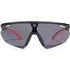 Adidas SP0015 Occhiali, Nero Opaco, Lenti Fumo Uomo