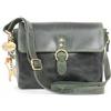 Catwalk Collection Handbags - Borsa a Tracolla Piccola in Vera Pelle - Borsa Messenger Donna - Borsetta con Tracolla Regolabile - Freya - Verde