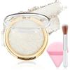 Apooliy 3pcs Highlighter Powder Palette Set,Trucco Iluminador Shimmer Highlighter,Impermeabile a lunga durata,Fard in polvere