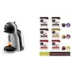 NESCAFÉ DOLCE GUSTO De'Longhi Mini Me Macchina per Caffè Espresso e Altre bevande in capsula, Automatica, Nero e Grigio + Espresso Napoli, Espresso Roma, Espresso Milano, 96 Capsule
