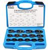 CCLIFE 15 Pezzi chiave zampa Set Chiavi Aperta 1/2 3/8 attacco esterno quadrato | 8-24 mm Set Chiavi A Zampa Di Gallo
