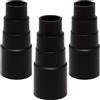McFilter Adattatore tubo per aspirapolvere, riduttore per utensili, tagliabile a misura 21-35 mm, per aspirapolvere industriali, a umido/asciutto