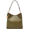 Fossil Borsa a secchiello Jessie da donna, verde