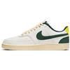 Nike Scarpa Court Vision Low da Uomo, Sail/PRO Green-Picante Red-Opti Yellow, 37.5 EU