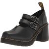 DR. MARTENS Eviee Mary Jane, Stivali Donna, Sendal Nero, 37 EU