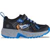 LOTTO Rekato K Unisex Kids, Scarpe da Ginnastica, Blu Nero, 35 EU