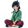 IQITOYS Three Types Maomao Figure The Apothecary Diaries Anime Figure Seduto Postura Desktop Modello Statua Carina Decorazione PVC Materiale Regali per i Fan (B)
