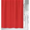Spirella Tenda da Doccia in Poliestere Primo 180x180 cm Rossa
