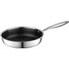 FLORINA Padella in acciaio inox ARISTO | 28 centimetri | Struttura a 3 strati | Rivestimento antiaderente con effetto nido d'ape | Da forno | Impugnatura ergonomica | Per tutti i tipi di stufe