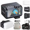 Godox iT30Pro-O iT30Pro O Mini Flash della Fotocamera con Diffusore Bianco Speedlite Camera Flash 560 Flash a Piena Potenza 2,4G Wireless Master&Receiver TTL 1/8000s para Olympus Panasonic DSLR(nero)