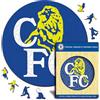 Iconic Puzzles, Chelsea Retro Logo, Prodotto ufficiale, Puzzle di Legno per Adulti e Bambini, Legno 100% Sostenibile, Taglia L 500 Pezzi