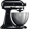 KitchenAid UK - KitchenAid Stand Mixer (5K45SSBOB) + affettatrice e trituratore (5KSMVSA), BUNDLECLASSICVEGGIE_UK, nero