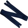 Aerzetix - Set di 8 Cerniere Lampo a Spirale N°5 65cm separabili con cursore - in Metallo Nylon Poliestere - Colore Blu Scuro - per Cucito Artigianato creazioni Tessili