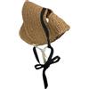 Generic Cappello da spiaggia per cani e gatti, cappello estivo traspirante, vestibilità regolabile, protezione UV, design leggero, per cani di piccola taglia, gatti, passeggiate all'aperto