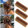 XIIMENALU Confezione da 3 extension per capelli afro crespi e ricci per mini trecce, capelli sintetici cubani intrecciati morbidi per dreadlocks (P30/27#, 45,7 cm)