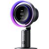 JISULIFE Ventilatore da Tavolo 3-in-1 con Filtro Aria H11 e Luce RGB