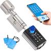 RUILON WELOCK TOUCA51 Serratura per Password, con Impronta Digitale Elettronica, con App, Password, Scheda RFID e WiFi, Adatto per Porte da 30 a 70 mm